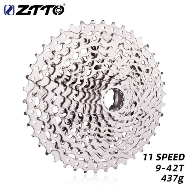 ZTTO XD-Cassette de 11 velocidades para bicicleta de montaña, piñón libre de acero ultraligero, 9-42T, 11S, cadena de 11 velocidades, piñón de bicicleta de montaña xt