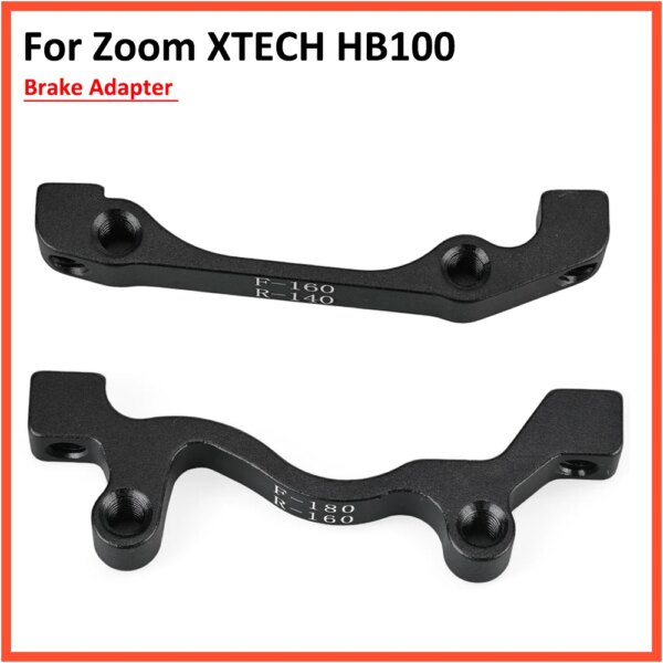 Adaptador de freno de disco hidráulico Zoom XTECH HB100, soporte de 140/160/180mm, piezas de montaje de pinza delantera y trasera para bicicleta y Scooter
