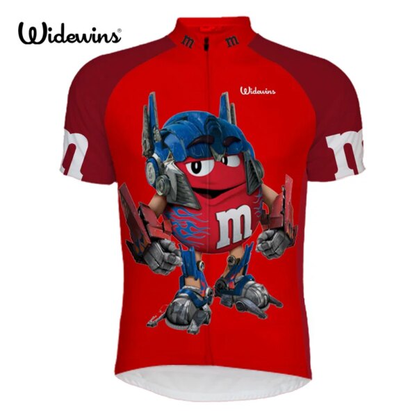 Nuevos hombres Ropa Ciclismo jersey de Ciclismo de dibujos animados MMDS-M linda camisa de paseo Ropa de ciclismo única Ropa fresca prendas novedosas 6505