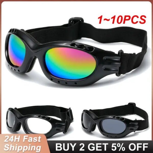 1 ~ 10 Uds. Espejo de soldadura con película de Color antideslizante para deportes al aire libre gafas de ciclismo a prueba de polvo accesorios interiores de coche gafas a prueba de salpicaduras