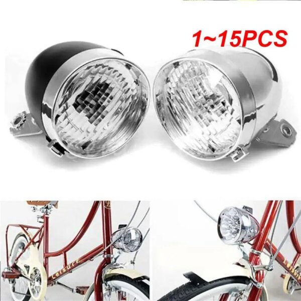 Luz LED para bicicleta de montaña, lámpara frontal resistente al agua, soporte para linterna de carretera, accesorios para ciclismo de montaña, 1 ~ 15 Uds.