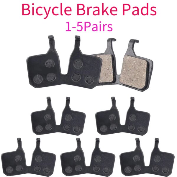 1-5 pares de frenos de bicicleta de montaña, pastillas de freno de disco hidráulico de resina, accesorios de repuesto silenciosos y resistentes al desgaste para Magura MT5 MT7