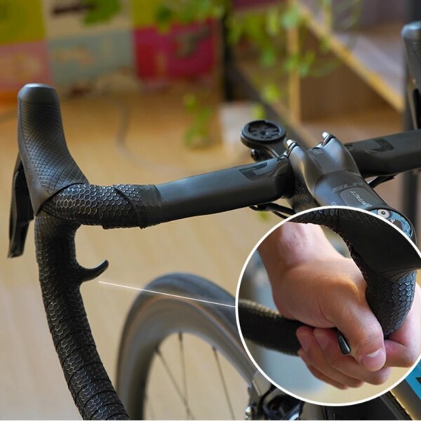 Empuñaduras para manillar de bicicleta de carretera, sistema de agarre sobre el pulgar, mango auxiliar pequeño, accesorios para bicicleta, 1 par