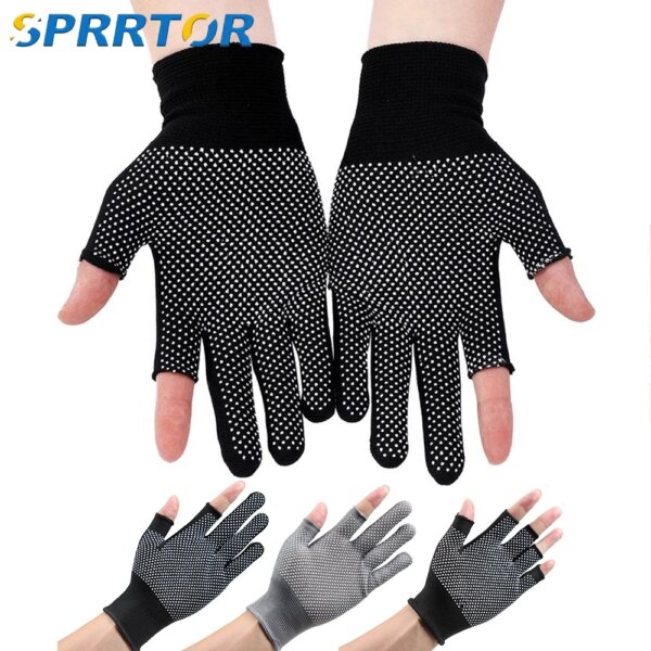 1 par de guantes de entrenamiento para hombres y mujeres, guantes de gimnasio transpirables para levantamiento de pesas, ciclismo, ejercicio, fitness