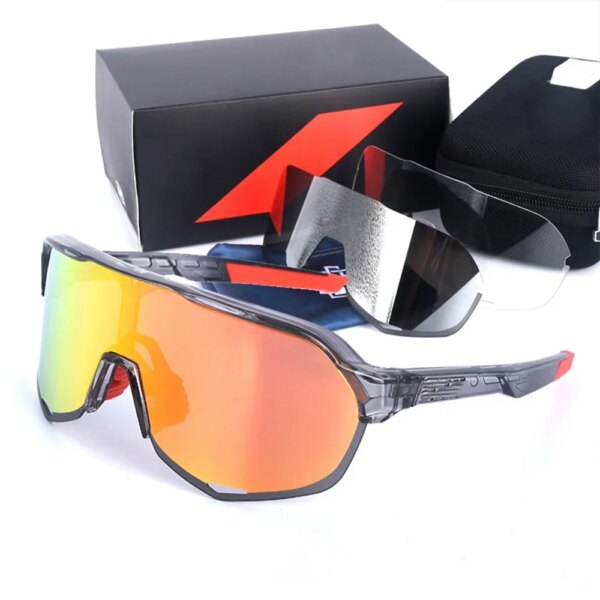 Gafas de sol 100 para hombre y mujer, lentes de sol para ciclismo, protección UV400, para Motocross, exteriores, pesca, conducción, bicicleta, 2024