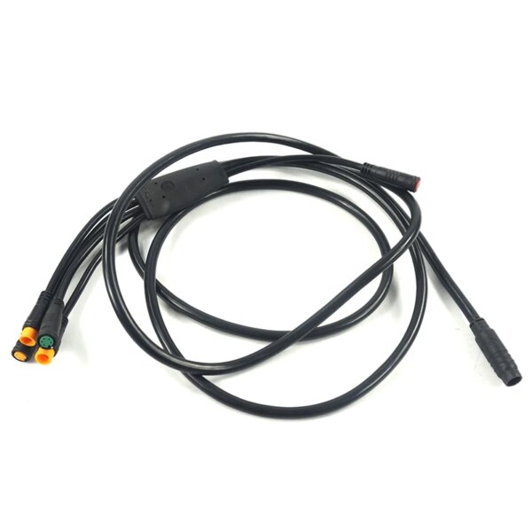 Conector de Cable de integración para bicicleta eléctrica, medidor de freno y acelerador para exteriores, accesorios de piezas de bicicleta eléctrica, 132cm