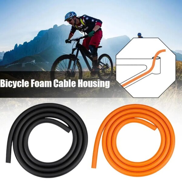 Amortiguador de carcasa interna para cuadro de bicicleta de 1,5 m, funda de espuma de 6mm, amortiguador de Cable para bicicleta de montaña o carretera, carcasa de bañera hidráulica/freno