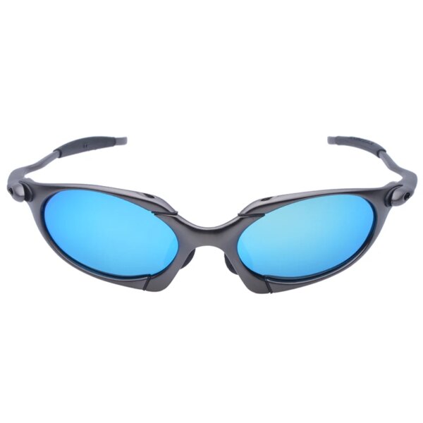 MTB hombre gafas de sol polarizadas gafas de ciclismo UV400 gafas de sol de pesca gafas de Metal para bicicleta gafas de ciclismo gafas de montar C3-8