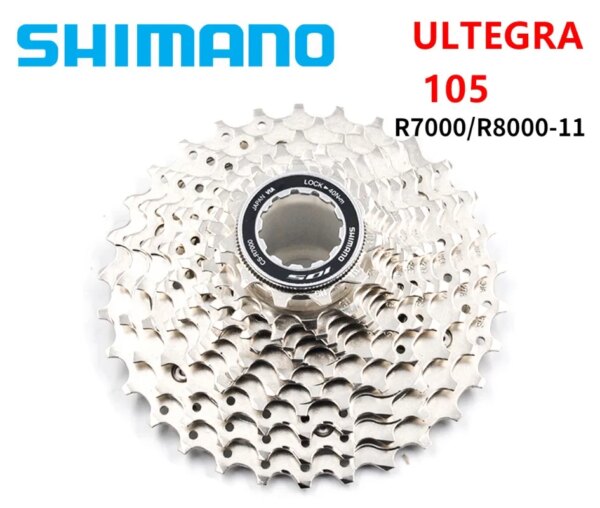 SHIMANO 105 R7000 ULTEGRA R8000 piñón de Cassette de carretera de 11 velocidades CS-R7000 CS-R8000 11-28T 11-30T 11-32T 12-25T HG700 HG800 34T