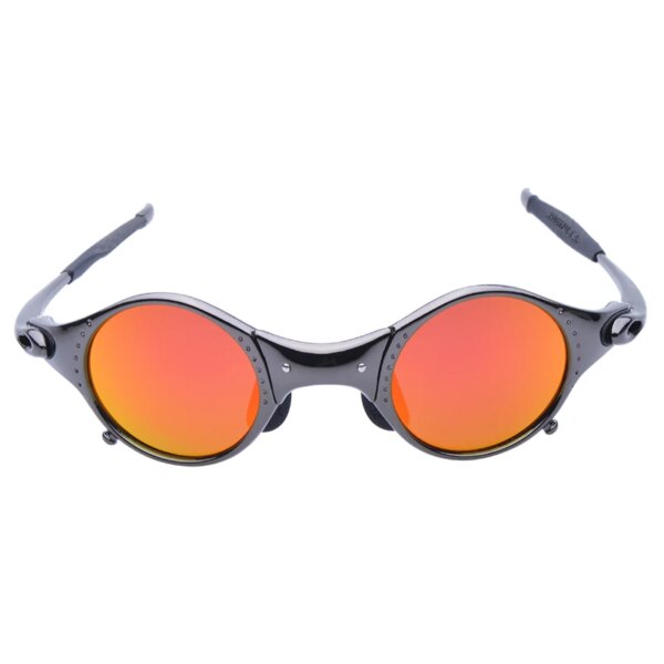 MTB hombre gafas de sol polarizadas gafas de ciclismo UV400 gafas de sol para pescar gafas de Metal para bicicleta gafas de ciclismo gafas de montar E5-1