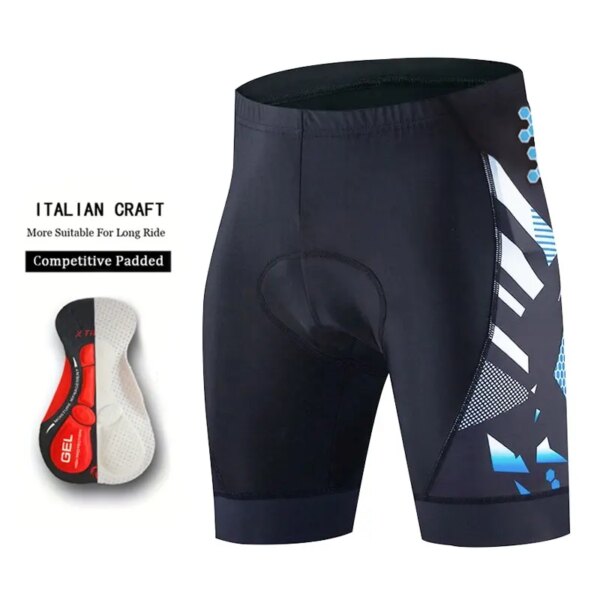 Pantalones de ciclismo para hombre, pantalones cortos deportivos profesionales de Lycra de Gel, ropa de bicicleta de verano, Maillot, accesorios para bicicleta