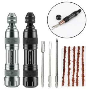 Kit de reparación de neumáticos sin cámara para bicicleta, sellador de pinchazos en neumáticos de montaña, rayas de goma, mantenimiento de neumáticos de bicicleta de carretera, Mini herramientas múltiples