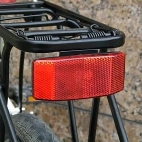 Luz de bicicleta linterna Reflector estante trasero seguridad precaución advertencia luz trasera lámpara reflectante accesorios de bicicleta de ciclismo