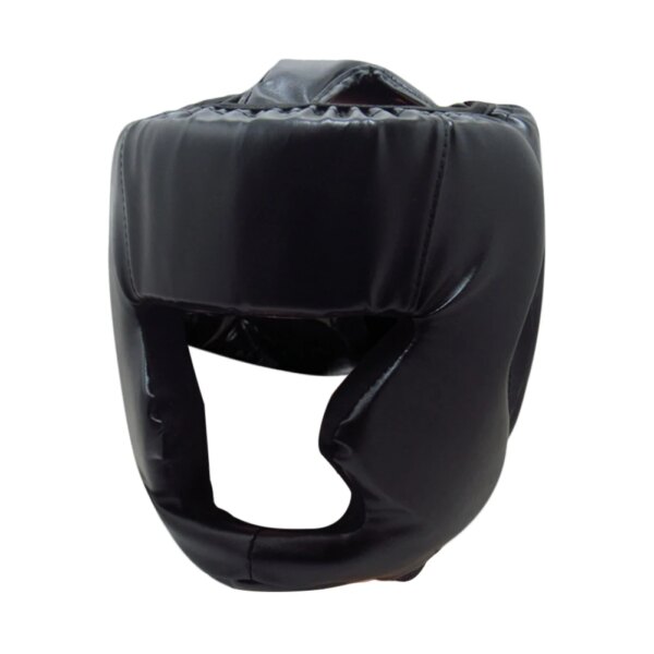 Casco de boxeo grueso de cobertura completa para hombres y mujeres, Protector de cabeza de entrenamiento para Karate, Muay Thai, equipo de gimnasio, Protector de cabeza de Taekwondo