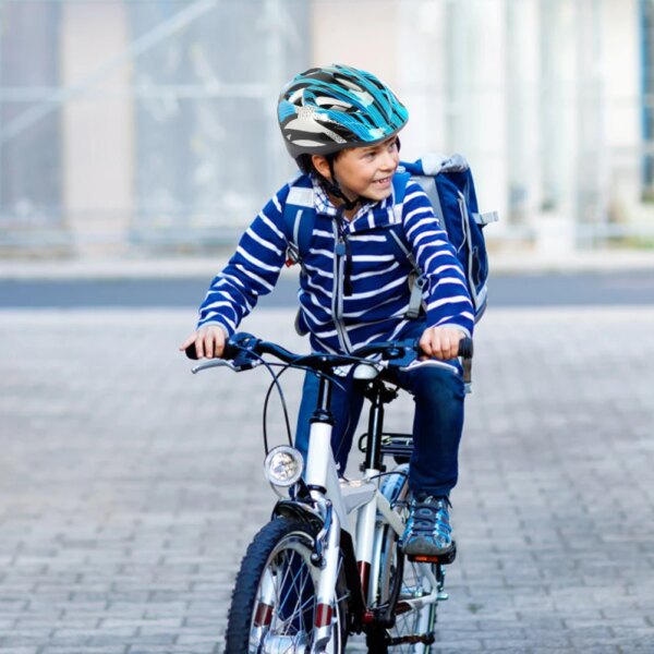 Casco de bicicleta para niños, monopatín, patinaje, ciclismo, equipo para montar en bicicleta, casco de seguridad en bicicleta para niños