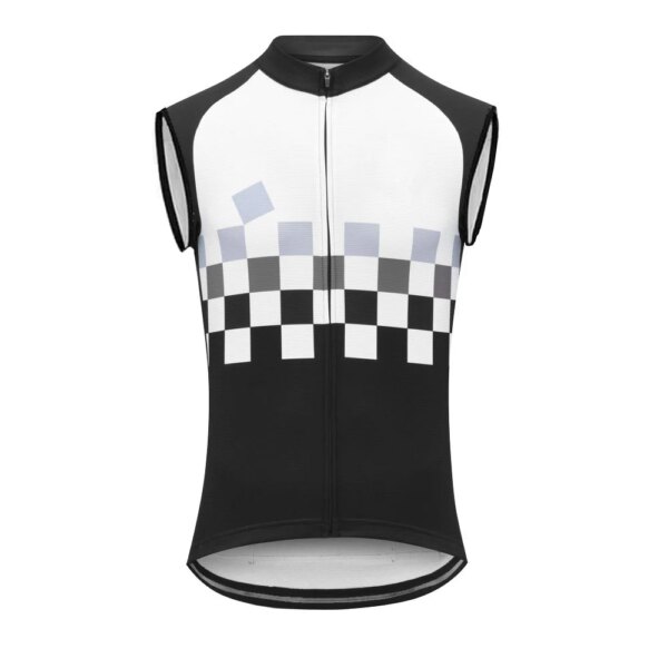 Chaleco de ciclismo sin mangas cortas, camiseta para bicicleta, ropa para bicicleta MTB, camiseta con pechera para descenso, almohadilla Pro Crossmax, camiseta ajustada para carretera y montaña