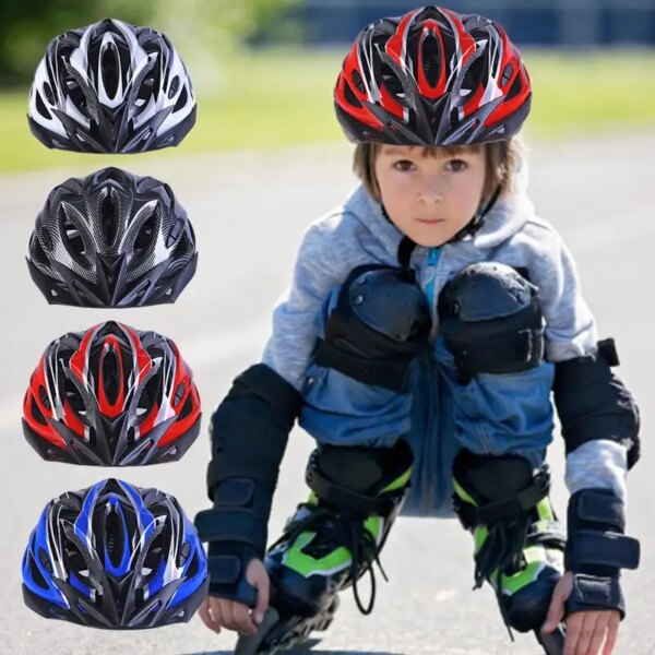 Deportes al aire libre ciclismo carretera equilibrio bicicleta montaña MTB bicicleta casco de seguridad patín cabeza protección casco para niños chico