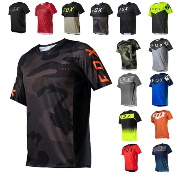 Enduro MTB ciclismo manga ciclismo Jersey camiseta para descensos Camiseta Motocross Camiseta Mx ropa para bicicleta de montaña Mtb jersey