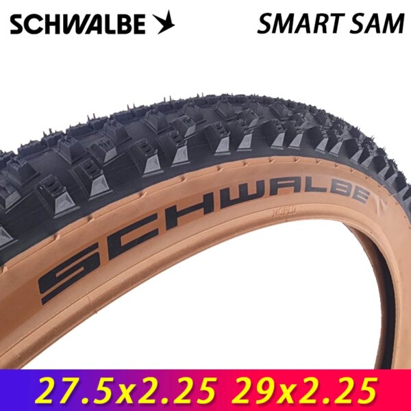 SCHWALBE Original SMART SAM 27,5/29x2,25 neumático de bicicleta con cable para XC Road Gravel Bike MTB piezas de Ciclismo todoterreno