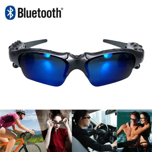 5,0 gafas de Audio Bluetooth inteligentes deportes al aire libre ciclismo sonido envolvente auriculares escuchar música llamada gafas de sol polarizadas