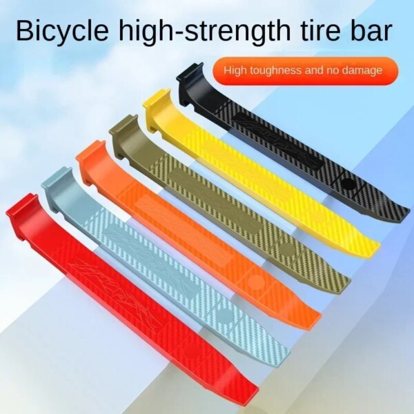 Palanca para neumático de bicicleta, herramienta extractora de tubos, abridor de neumáticos, barra de cuervo, accesorios de herramientas de reparación de ruedas de Ciclismo de Carretera de montaña, 1 Uds.