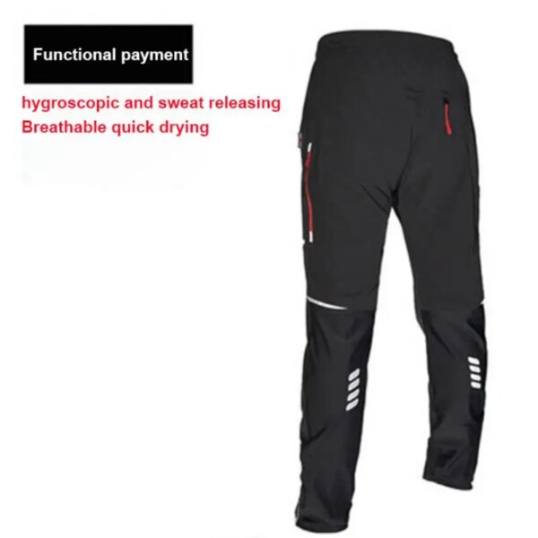 Pantalones de ciclismo para hombre, pantalones largos para montar en montaña, ropa de secado rápido para primavera y verano, pantalones de ciclismo S-4XL