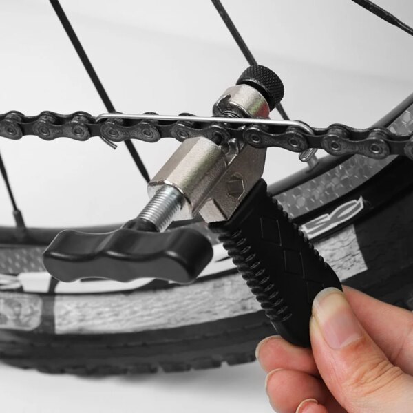 1 pieza partidor de cadena de bicicleta cortador divisor herramienta de extracción y reparación manual herramienta de servicio de Pin con gancho de enlace H y Pin de interruptor de repuesto