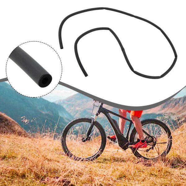 Amortiguador de carcasa interna para cuadro de bicicleta, carcasa de Cable de espuma práctica para bicicleta de montaña, insonorizada, Cable de desplazamiento para bicicleta de montaña y carretera, 1,6 M, 1 ud.