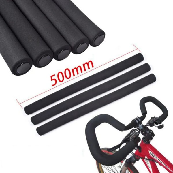 Cubierta de esponja para manillar de bicicleta, funda de empuñaduras de barra de espuma deportiva para bicicleta de montaña, accesorios, cubiertas de esponja, piezas de ciclismo, 1 ud.