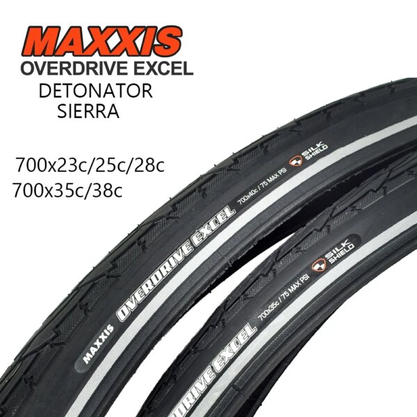 1 neumático de bicicleta MAXXIS 700c 700 * 23C 700 * 25C ​​700 * 28C 700 * 35C/40C neumático de bicicleta de carretera alambre de acero accesorios de piezas de bicicleta sin pliegues