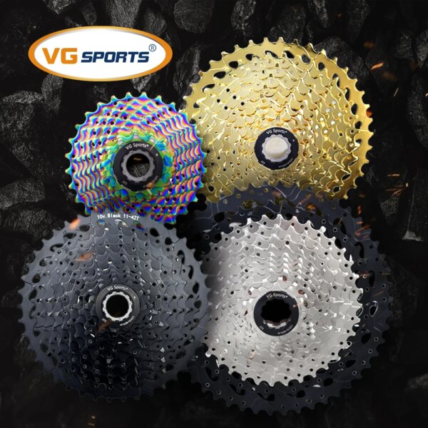 1 pieza VG SPORTS 9 10 11 velocidad bicicleta de montaña Cassette rueda libre MTB bicicleta piñón de Cassette 9v 10v 11v 32T/36T/42T/50T piezas de bicicleta