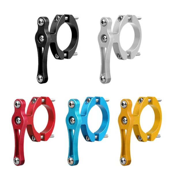 Portabotellas de aleación de aluminio para bicicleta, adaptador de portabotellas para bicicleta de montaña y carretera, accesorios para ciclismo, 1 Uds.