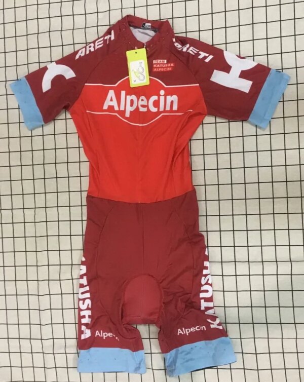 2017 KATUSHA ALPECIN EQUIPO Skinsuit Body Verano Ciclismo Jersey Conjuntos MTB Bicicleta Ropa MTB Maillot Ropa Ciclismo