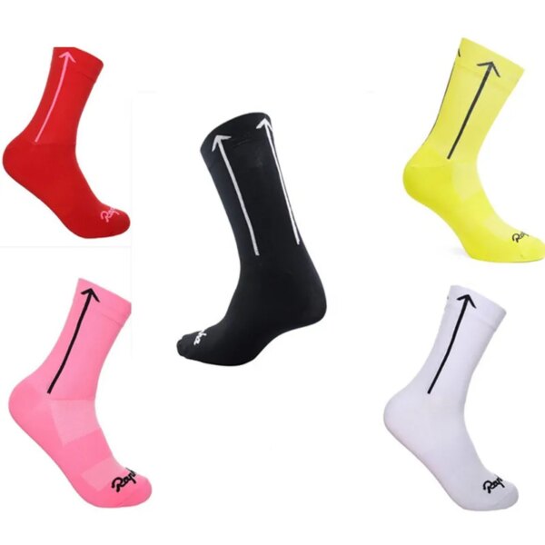 Calcetines de ciclismo Unisex para hombre, calzado deportivo resistente al desgaste para deportes al aire libre, calcetines para bicicleta de carretera, correr y baloncesto, novedad de 2019