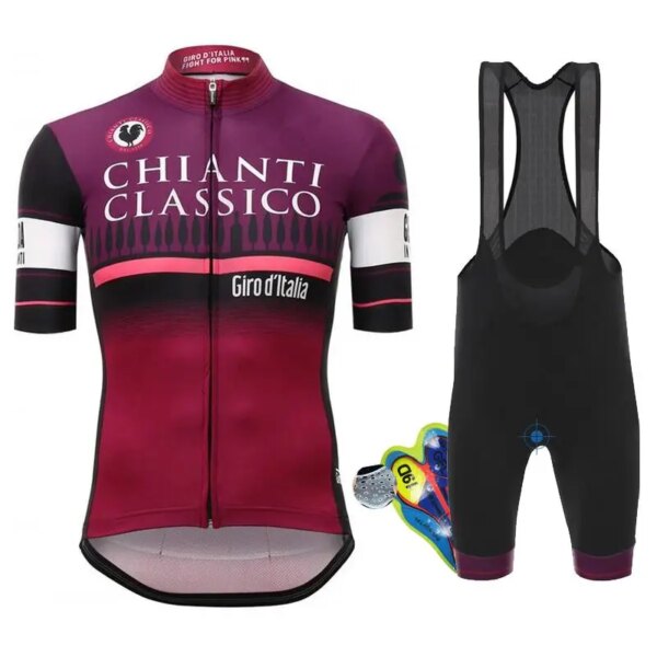 2019 Tour De Italia Italia Ciclismo Jersey equipo Ciclismo Ropa trajes MTB Ciclismo Ropa Bib Shorts conjunto hombres bicicleta Ropa Ciclismo