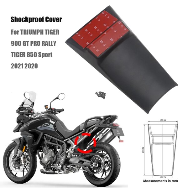 2020 nuevo protector de choque para motocicleta-alternativa de abrazador trasero para TIGER 900 GT PRO RALLY TIGER 850 Sport 2021 2020