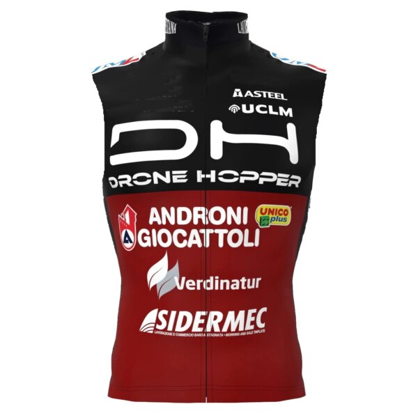 2022 DRONE HOPPER ANDRONI equipo verano sin mangas Ciclismo chaleco Mtb ropa bicicleta Maillot Ciclismo ropa