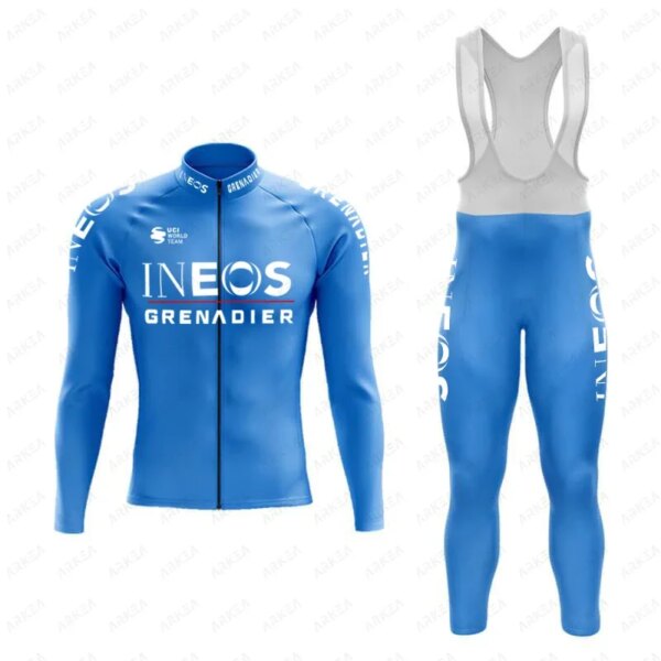 2023 conjunto de bicicleta de verano INEOS ciclismo jersey fiets kleding hombre 자전거의류 велоформа мужская bicicleta de ruta ropa mtb אופניים