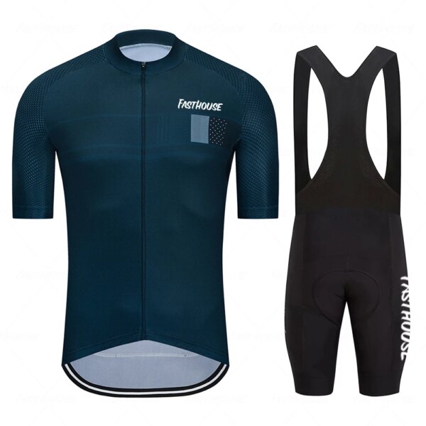 Fathouse-Conjuntos de Ciclismo, Ropa de verano para bicicleta, Ropa transpirable para Ciclismo de montaña, conjunto de Jersey de Ciclismo, 2023