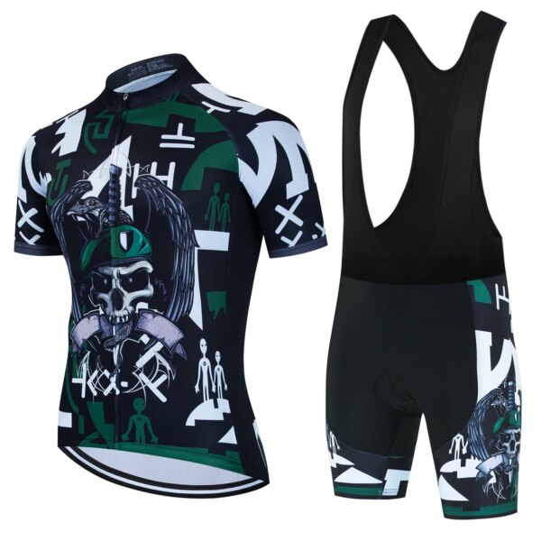 Lotto-Conjunto de Jersey de Ciclismo para hombre, Ropa de Ciclismo, pantalones cortos, conjunto de Jersey de bicicleta, Ropa de Ciclismo de triatlón, verano 2023