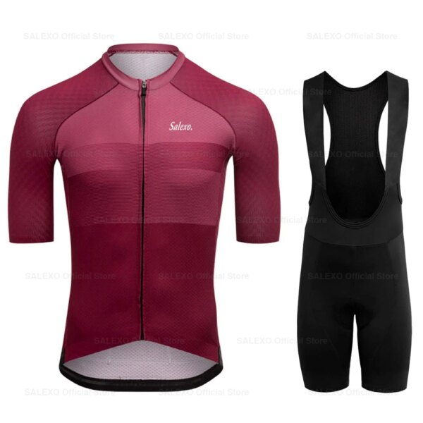 Conjunto de Ciclismo para hombre, Ropa de verano para bicicleta de montaña, Jersey de manga corta, Ropa Deportiva, Maillot, conjuntos de Jersey de Ciclismo, 2023