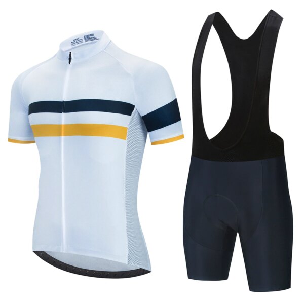 2023 Jersey de ciclismo para hombre, conjunto de manga corta de verano, Maillot Raphaful 19D, pantalones cortos con pechera, ropa de bicicleta, ropa deportiva, camisa, traje