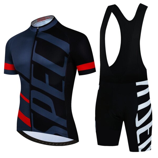 Conjunto de Jersey de Ciclismo para equipo profesional, Ropa de Ciclismo de verano, uniforme para bicicleta de montaña, Maillot, 2023