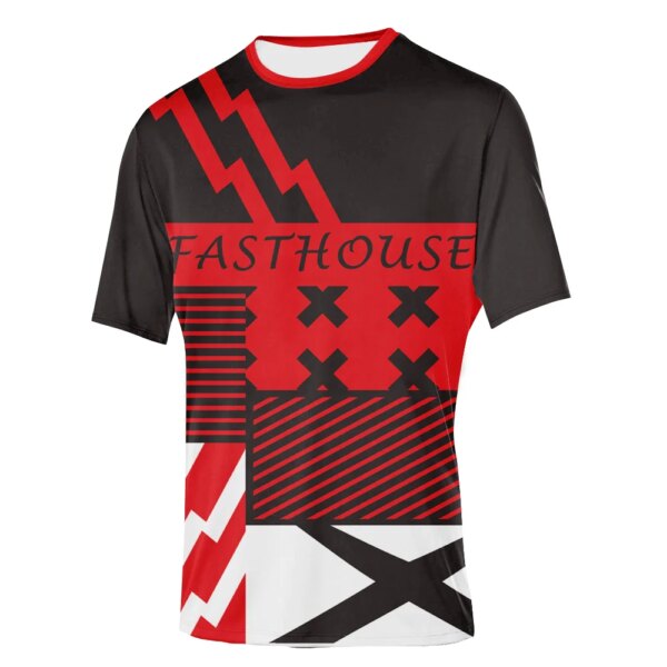 Camisetas de descenso del equipo FASTHOUSE para hombre, ropa de Motocross, Jersey de ciclismo transpirable, bicicleta de montaña, Mtb, Bmx, 2023