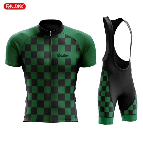 Conjunto de Jersey de Ciclismo para hombre, Ropa transpirable de manga corta para Ciclismo de montaña, traje de uniforme de Ciclismo, novedad de 2024