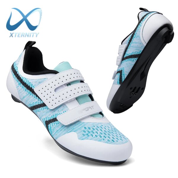 Zapatos de ciclismo ultraligeros para hombre y mujer, zapatillas transpirables para bicicleta de montaña, con tacos SPD autoblocantes, novedad de 2024