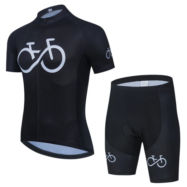 Conjunto de Jersey de Ciclismo para equipo profesional, Ropa de Ciclismo de verano, uniforme para bicicleta de montaña, Maillot, traje de Ciclismo para hombre 2024