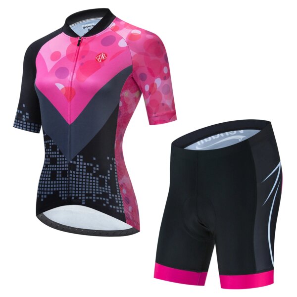 Vendull-Conjunto de Ciclismo profesional para mujer, Ropa de Ciclismo de montaña, Conjunto de Jersey de Ciclismo, verano, 2024