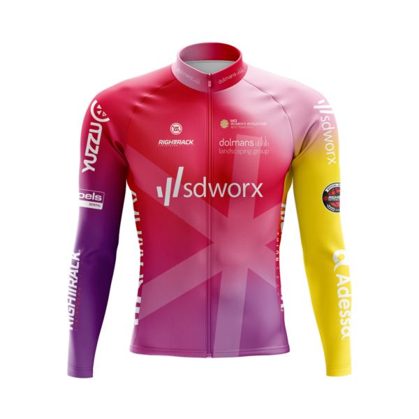 2024 SDWorx Jersey de ciclismo de invierno Chaquetas de manga larga de lana térmica Protime Road Bike RIGHTTRACK Ropa