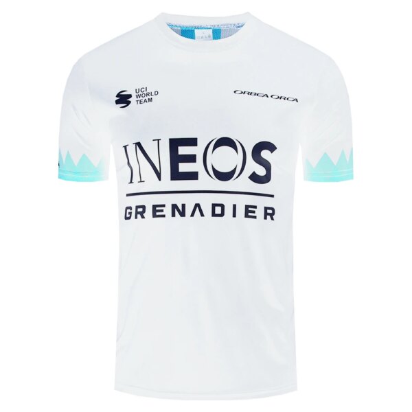 2024 blanco INEOS Ciclismo Jersey hombres mujeres de secado rápido bicicleta camiseta Ropa Ciclismo MTB Bicycl Maillot Ropa